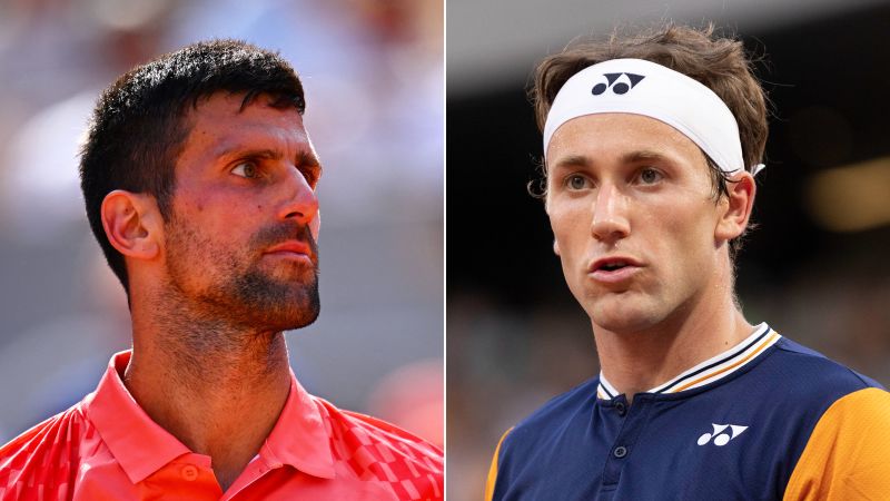 2023 French Open mens final Novak Djokovic on cusp of historic 23rd grand slam as he faces Casper Ruud for title CNN