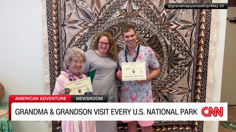 Grandma and Grandson visit every U.S. National Park | CNN