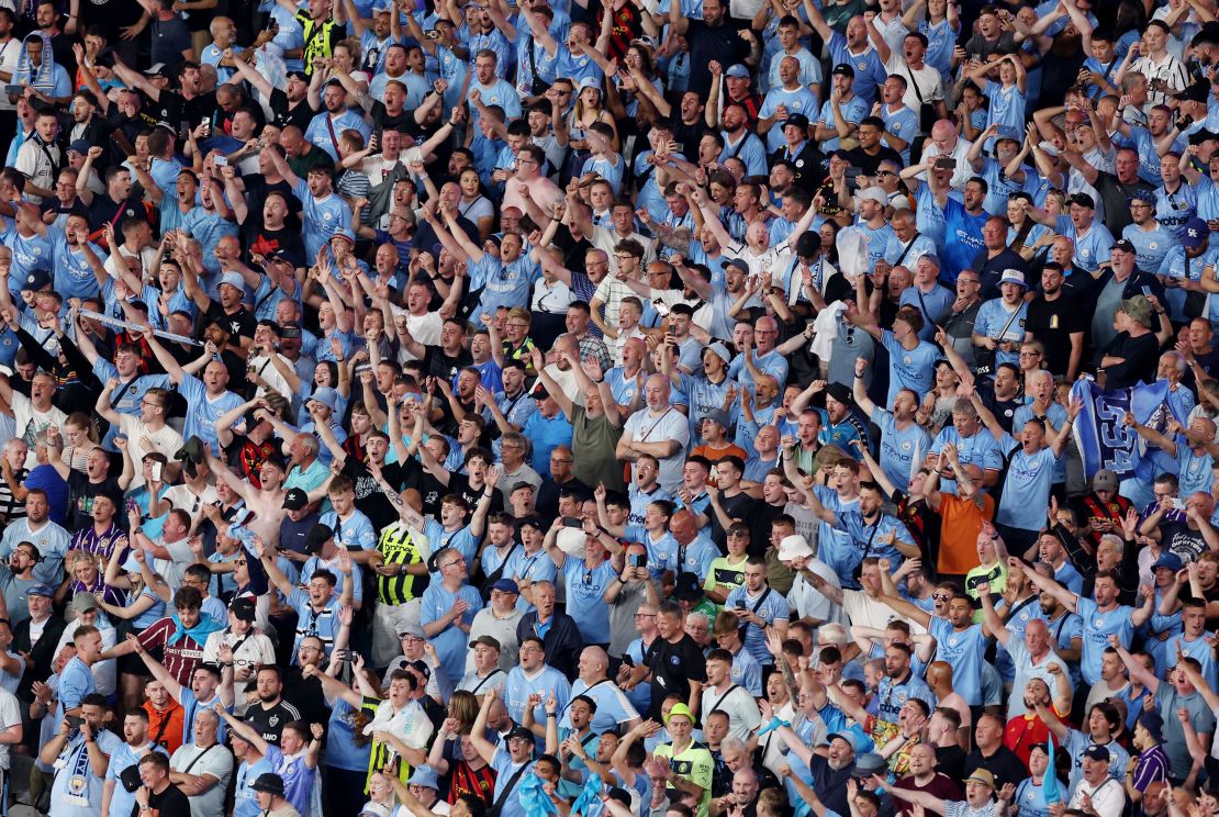 Manchester City wins Champions League for first time, beating Inter Milan  1-0 in tense Istanbul final