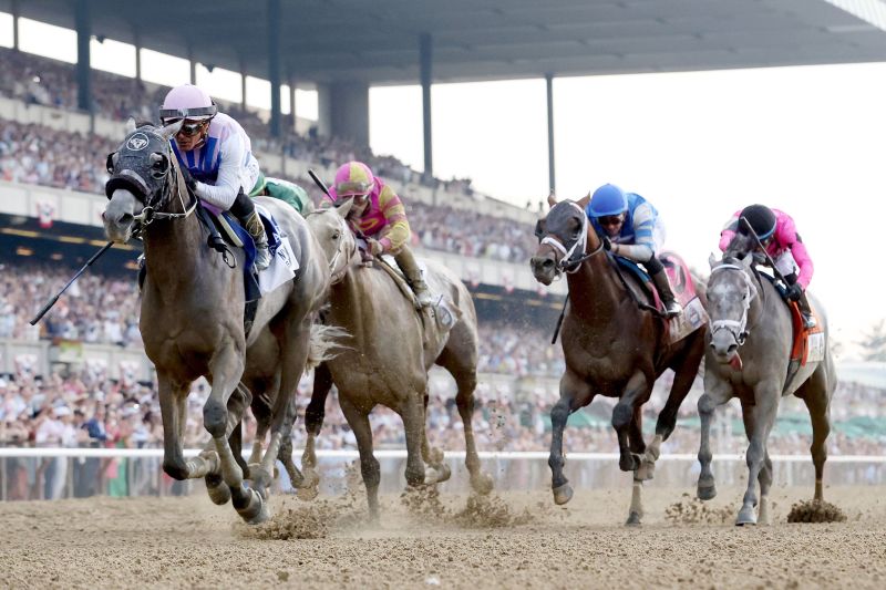 Arcangelo s triumph at Belmont Stakes marks first time female