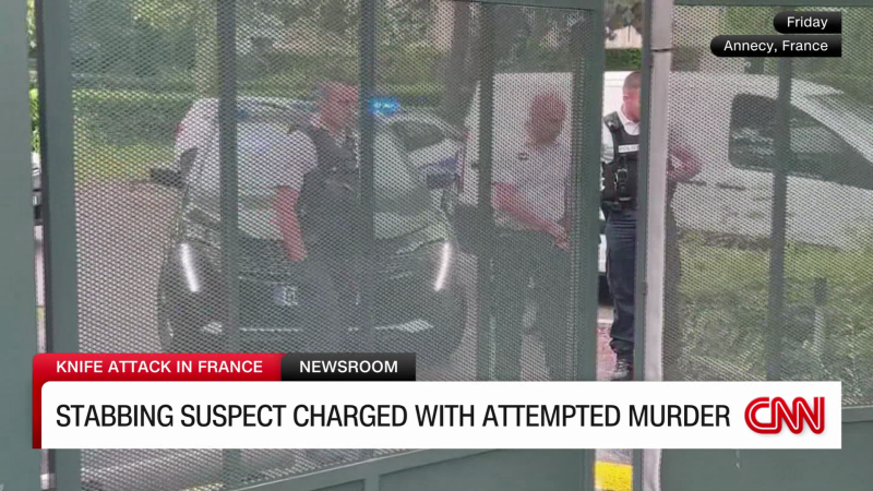 Knife attack suspect faces judges | CNN
