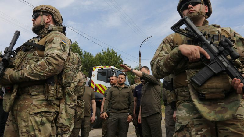 NextImg:Zelensky signalled Ukraine's counteroffensive against Russia is underway. Here's what to expect | CNN