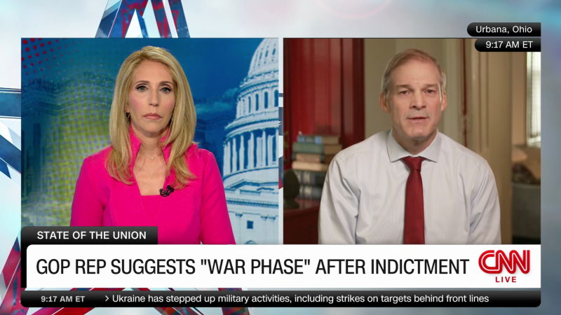 Rep. Jim Jordan: ‘We don’t want violence’ after indictment | CNN Politics