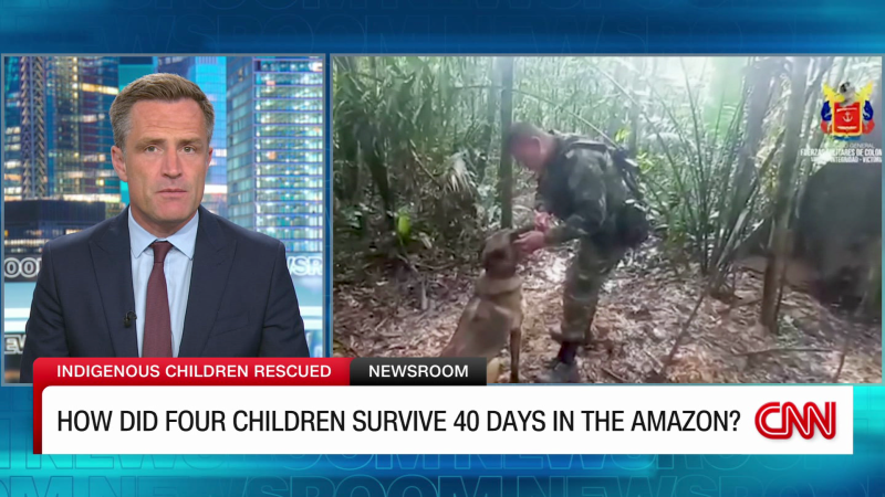 How four children survived 40 days in the Amazon jungle  | CNN