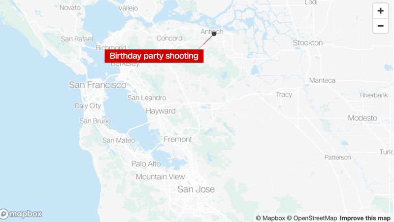 NextImg:Shooting leaves 1 dead and 6 others hurt after uninvited guests showed up to a 19-year-old's birthday party in northern California, police say | CNN