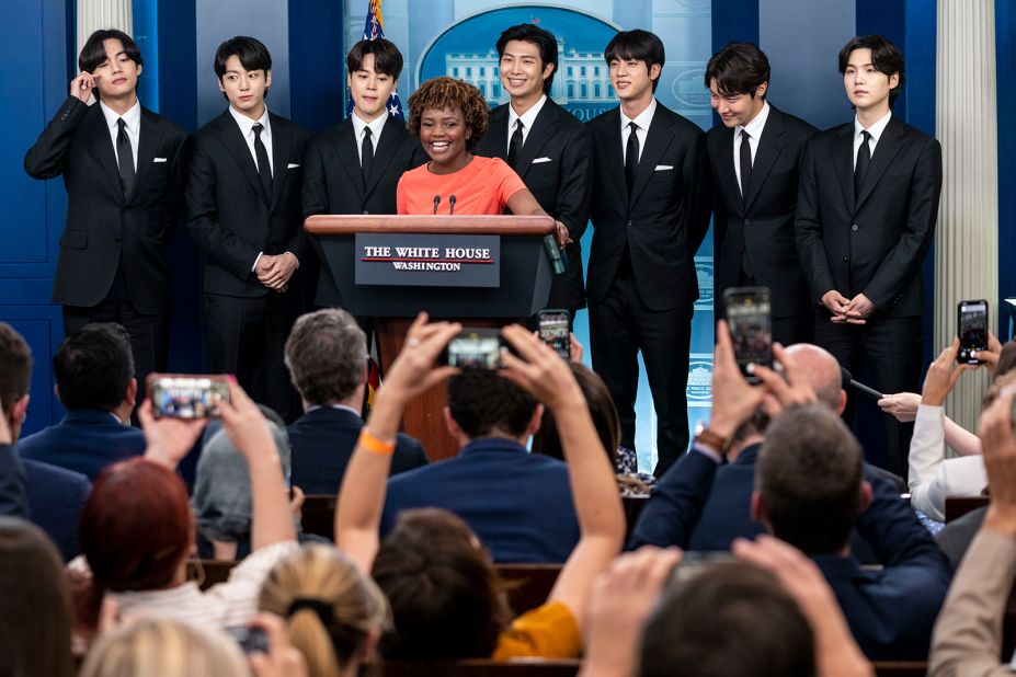 Inside BTS's Landmark White House Visit to Denounce Anti-Asian Hate