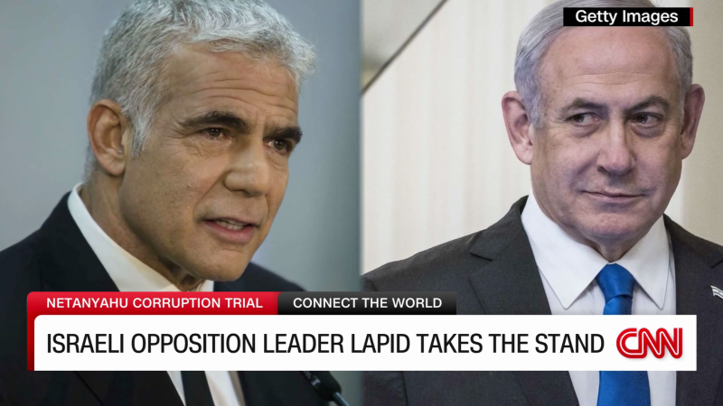 Former Israeli PM Yair Lapid Testifies In Netanyahu’s Corruption Trial ...