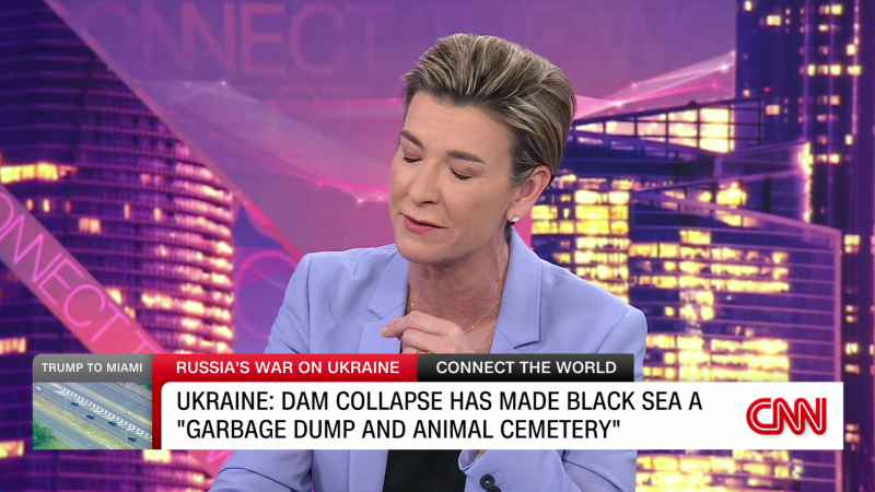 CNN speaks to Ukraine’s environment minister after a dam breach sparked fears of ecological catastrophe | CNN
