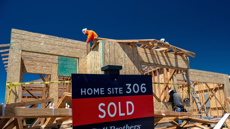 NextImg:New home sales dropped in June after May's surge | CNN Business