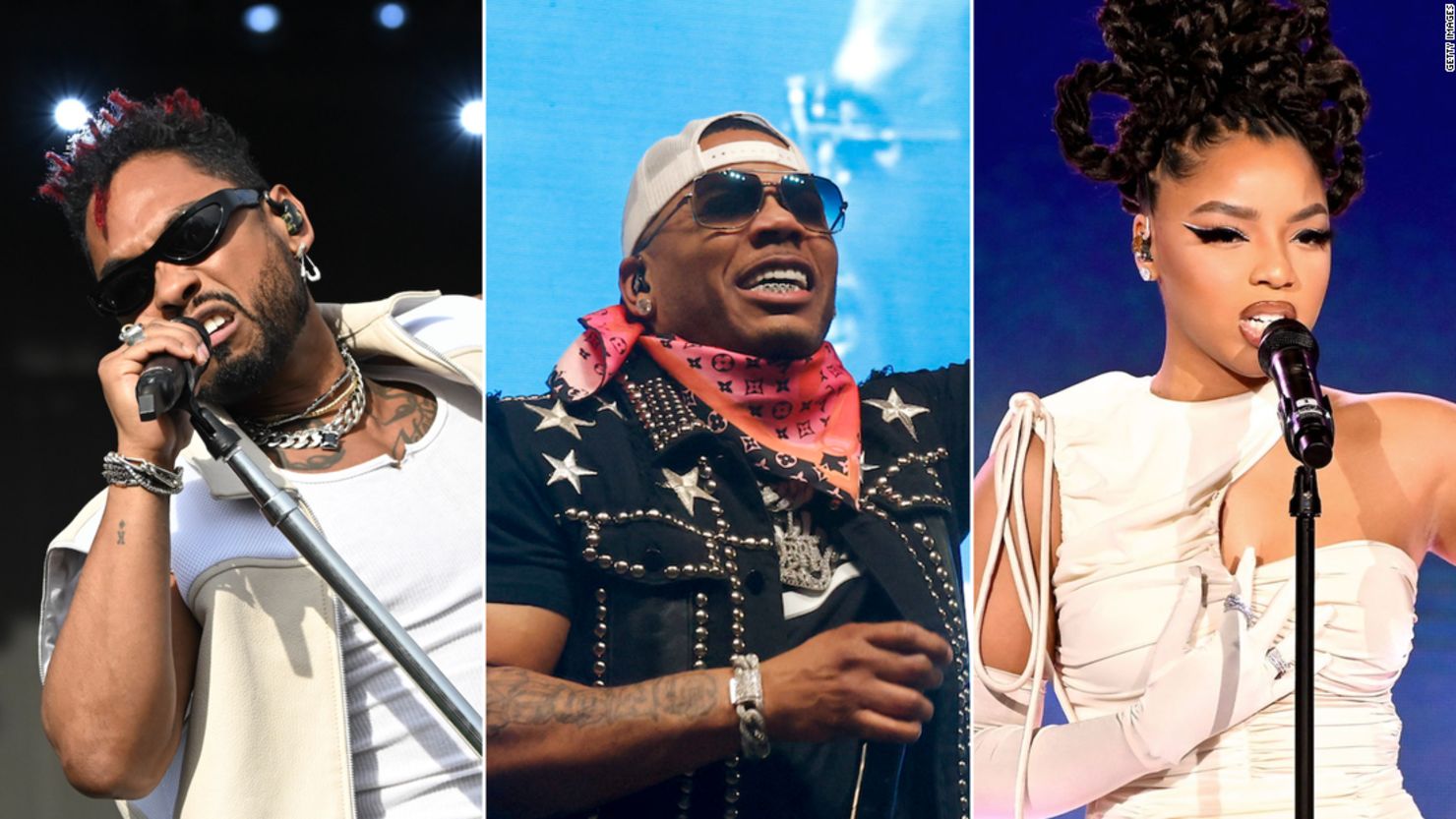 Miguel, Nelly, Chlöe Bailey and other Black artists set to join CNN’s