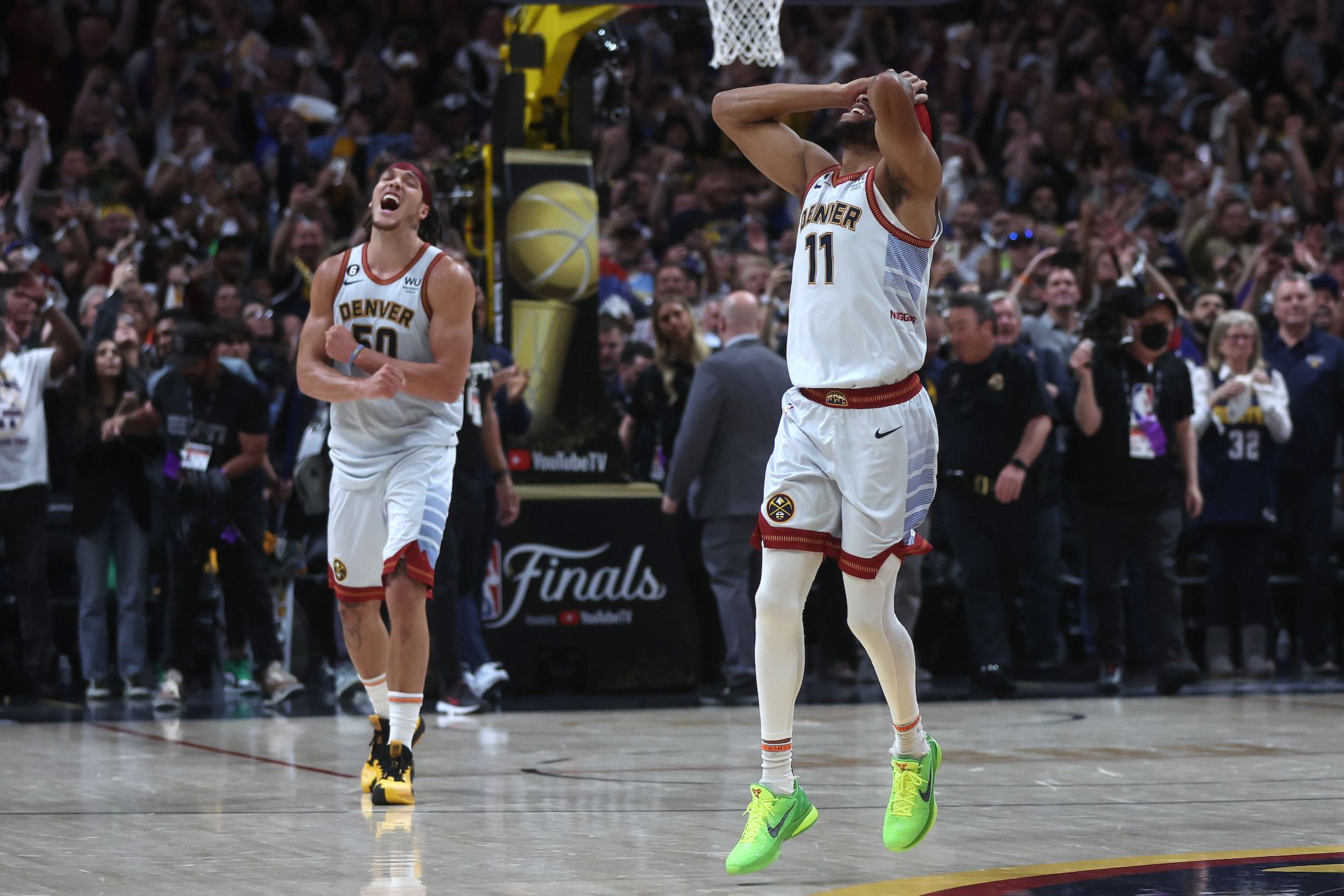 The Denver Nuggets have won the NBA Finals for the first time in the team's  history