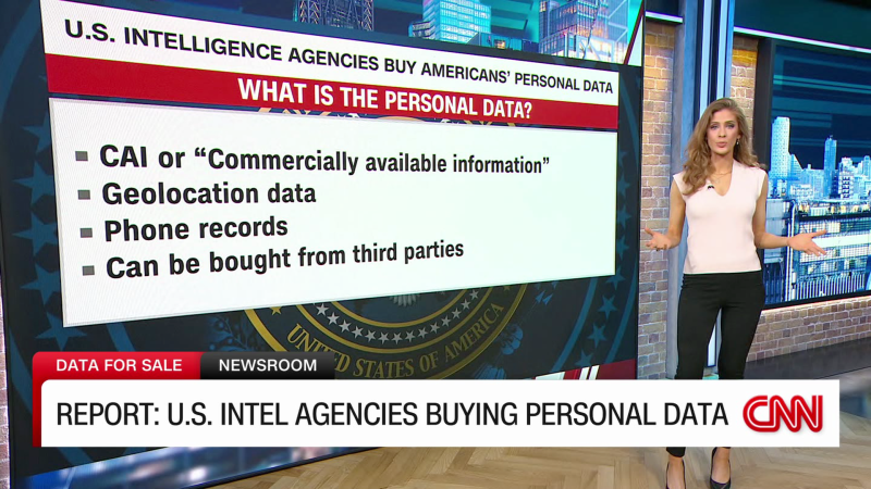 Report: U.S. intelligence agencies buying personal data | CNN