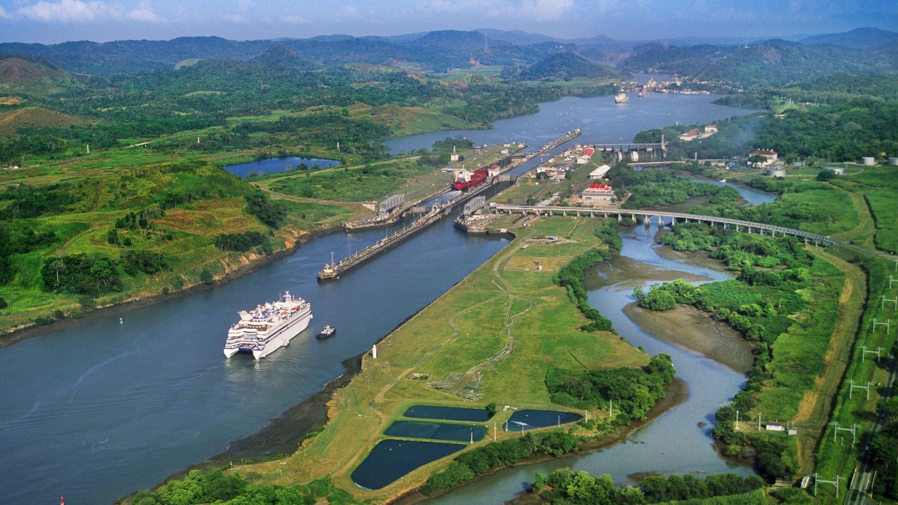 Panama Canal 'unprecedented drought' is affecting the canal. El Niño