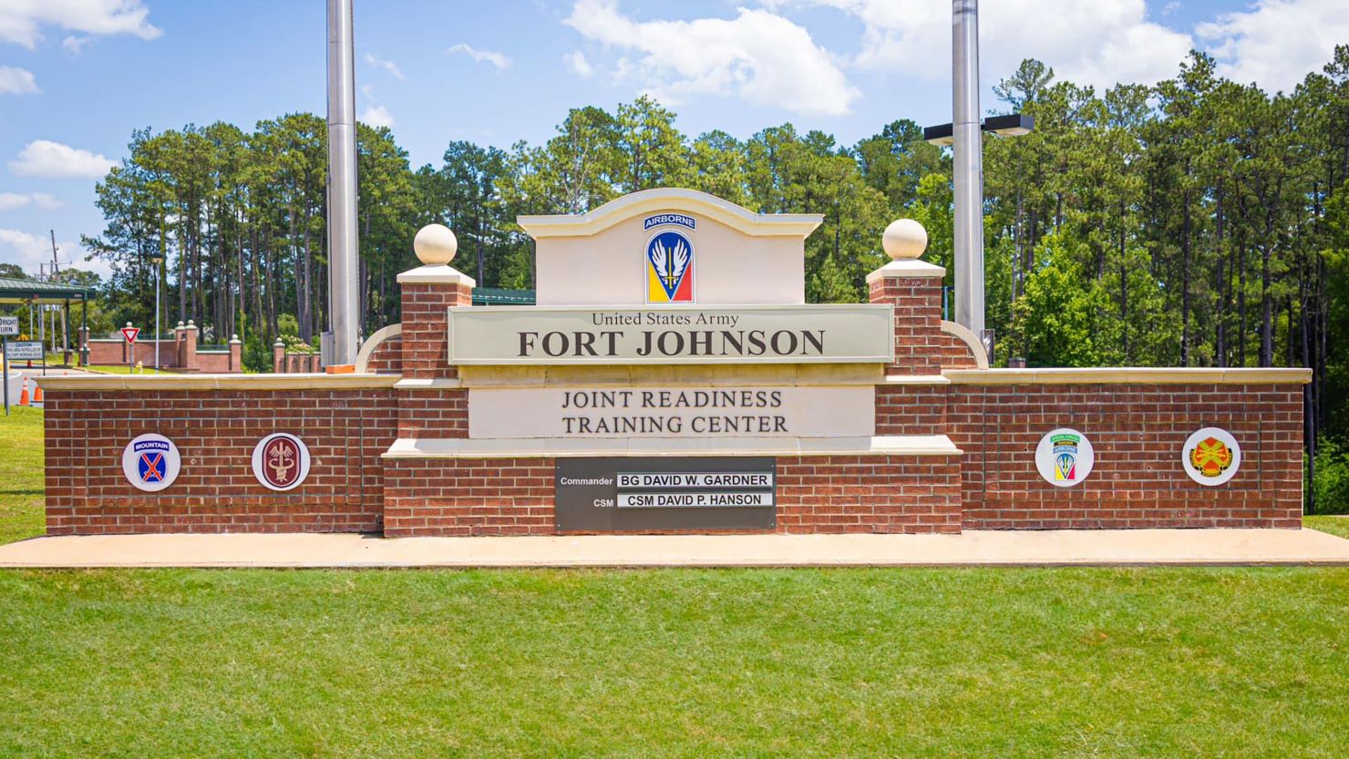 The US Army on Tuesday officially renamed Louisiana's Fort Polk as Fort Johnson, the latest US military installation to be redesignated as part of an effort to strip Confederate leaders of the honor.