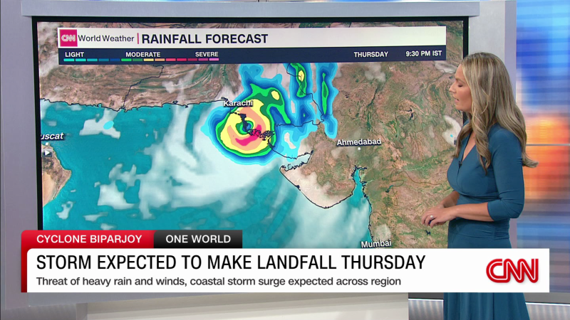 Video: Cyclone Biparjoy to make landfall Thursday | CNN