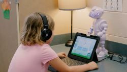 A social emotional robot called ABii uses AI to help teach K-5 children.