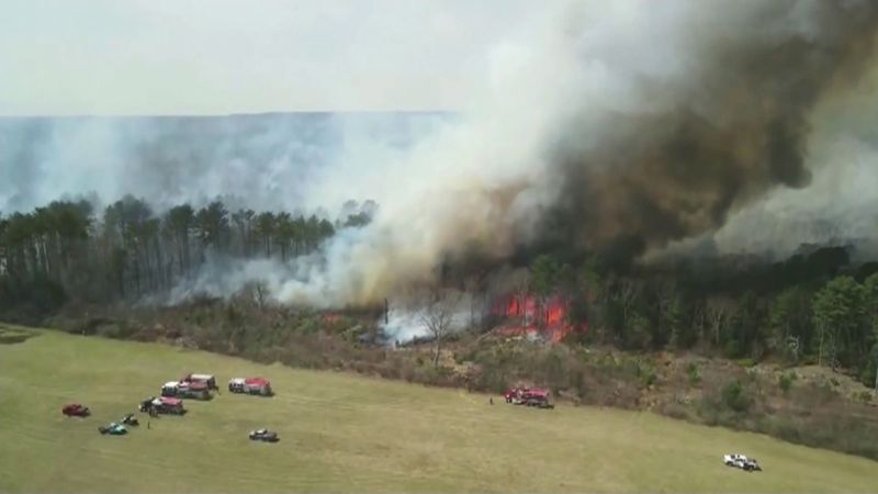 NextImg:New England and the upper Midwest could have a higher fire risk than the West this year. Here's why | CNN