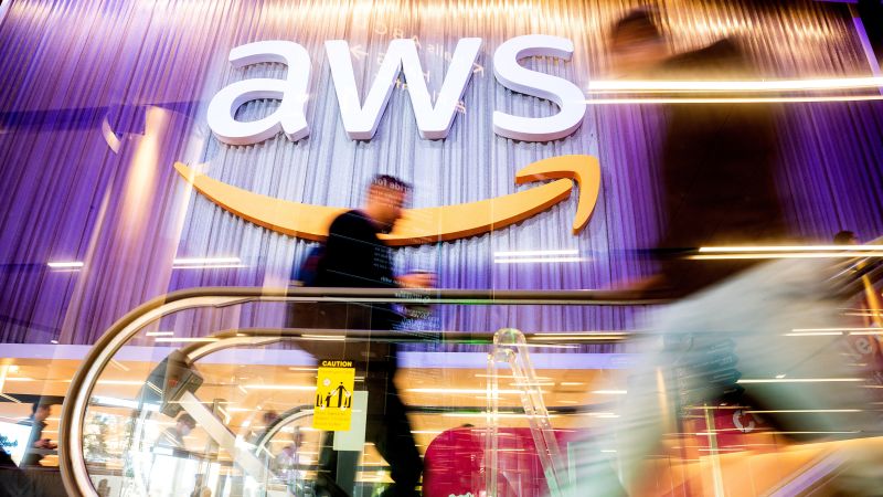 Amazon Web Services briefly hit by wide-ranging outage, impacting major websites