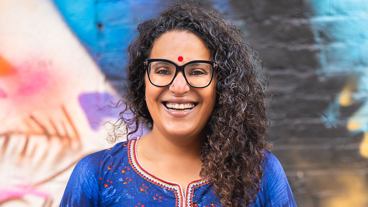 Portrait of Rakhee Mirchandani.