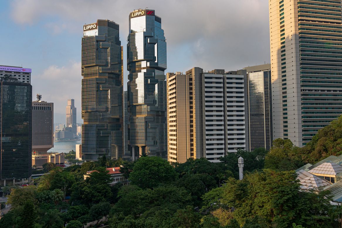 The cockatoos gravitate towards the city's urban parks, like Hong Kong Park (pictured). Filled with exotic plant species and ornamental trees, these parks provide flora similar to the cockatoo's natural habitat.