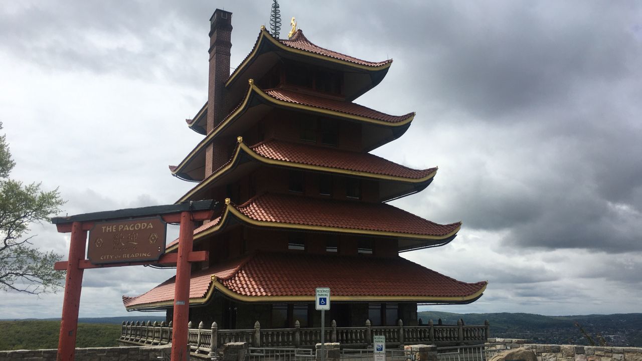The Pagoda in Reading, Pennsylvania.