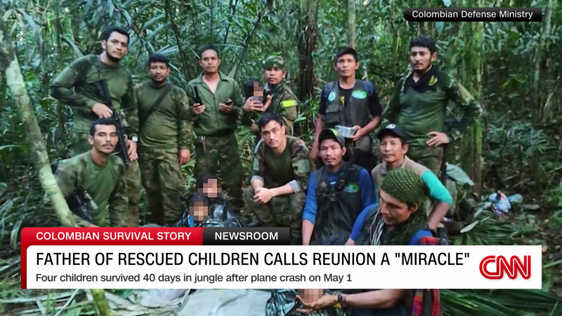 Watch: Father of rescued Colombian children speaks to CNN | CNN