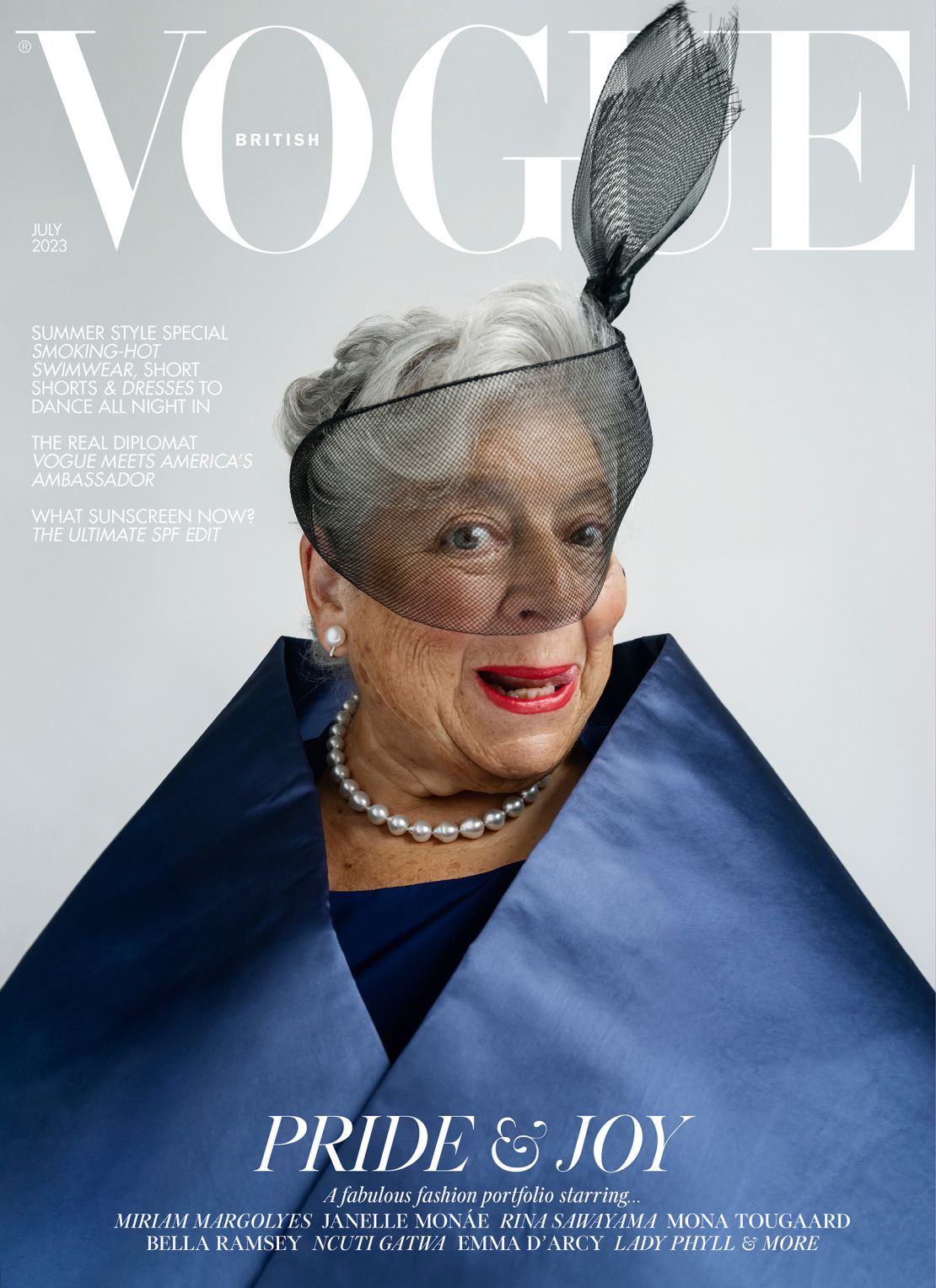 Miriam Margolyes poses nude for British Vogue | CNN