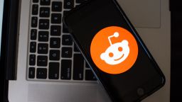 Reddit Inc. logo on a smartphone arranged in Hastings-On-Hudson, New York, U.S., on Friday, Jan. 29, 2021. 