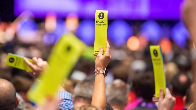 NextImg:Southern Baptist Convention votes to uphold removal of Saddleback Church over women pastors after appeal by Rick Warren | CNN