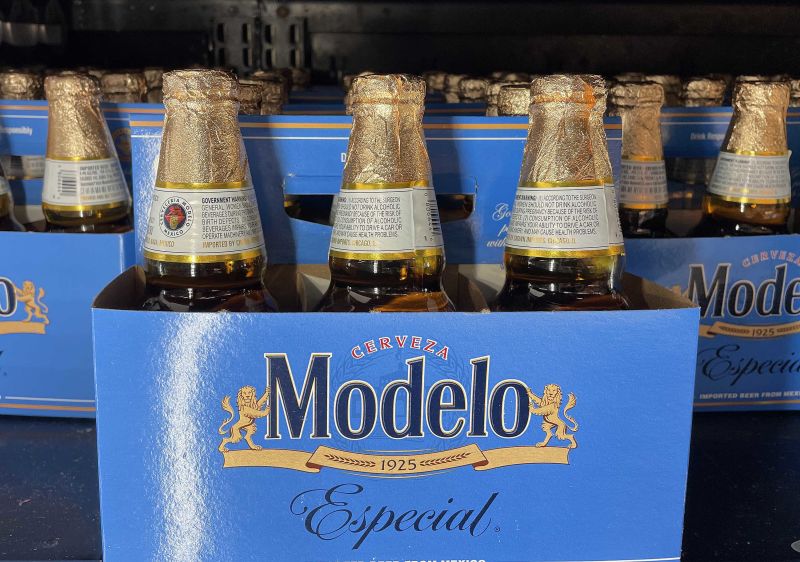 Most imported beer on sale in the us