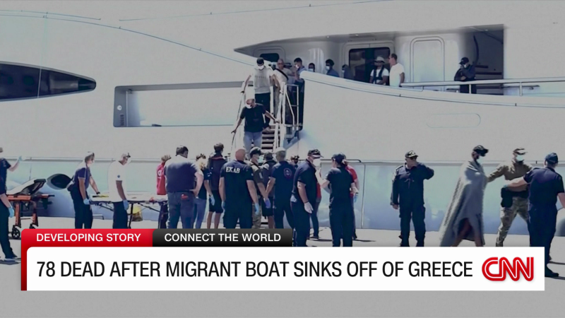 78 dead after migrant boat sinks off Greek coast | CNN