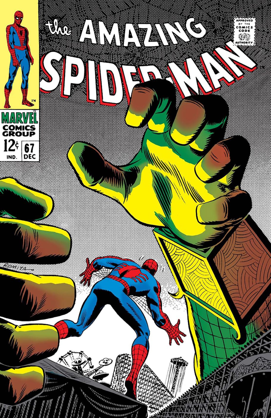 Romita Sr. worked on "The Amazing Spider-Man."