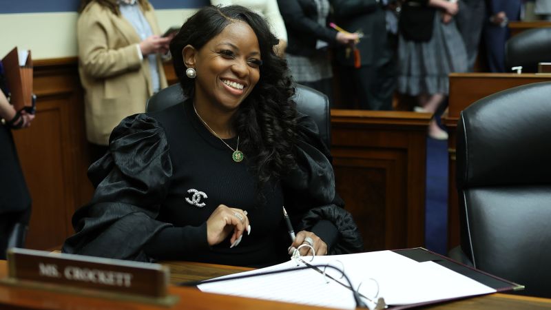 NextImg:Texas representative becomes first Black woman Democrat to play in Congressional Baseball Game | CNN Politics