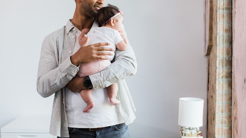 Black dads are more likely to play, dress and share a meal with their child, data shows