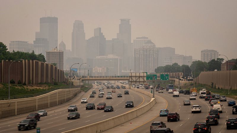 NextImg:New round of smoke from Canada fires prompts air quality alerts across the Upper Midwest | CNN