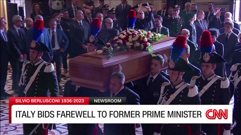 Italy says its final farewell to former Prime Minister Silvio Berlusconi | CNN
