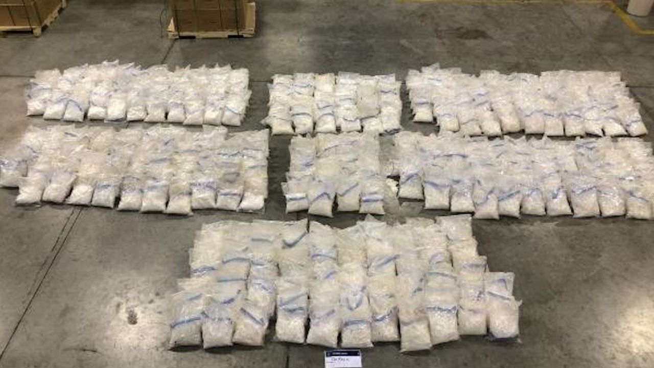The seizure represents New Zealand's biggest ever meth bust.