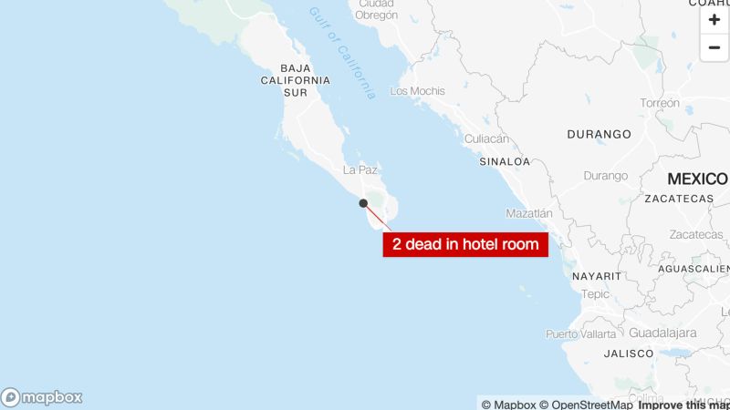NextImg:American woman and unidentified man found dead in hotel room in Mexican resort town, authorities say | CNN