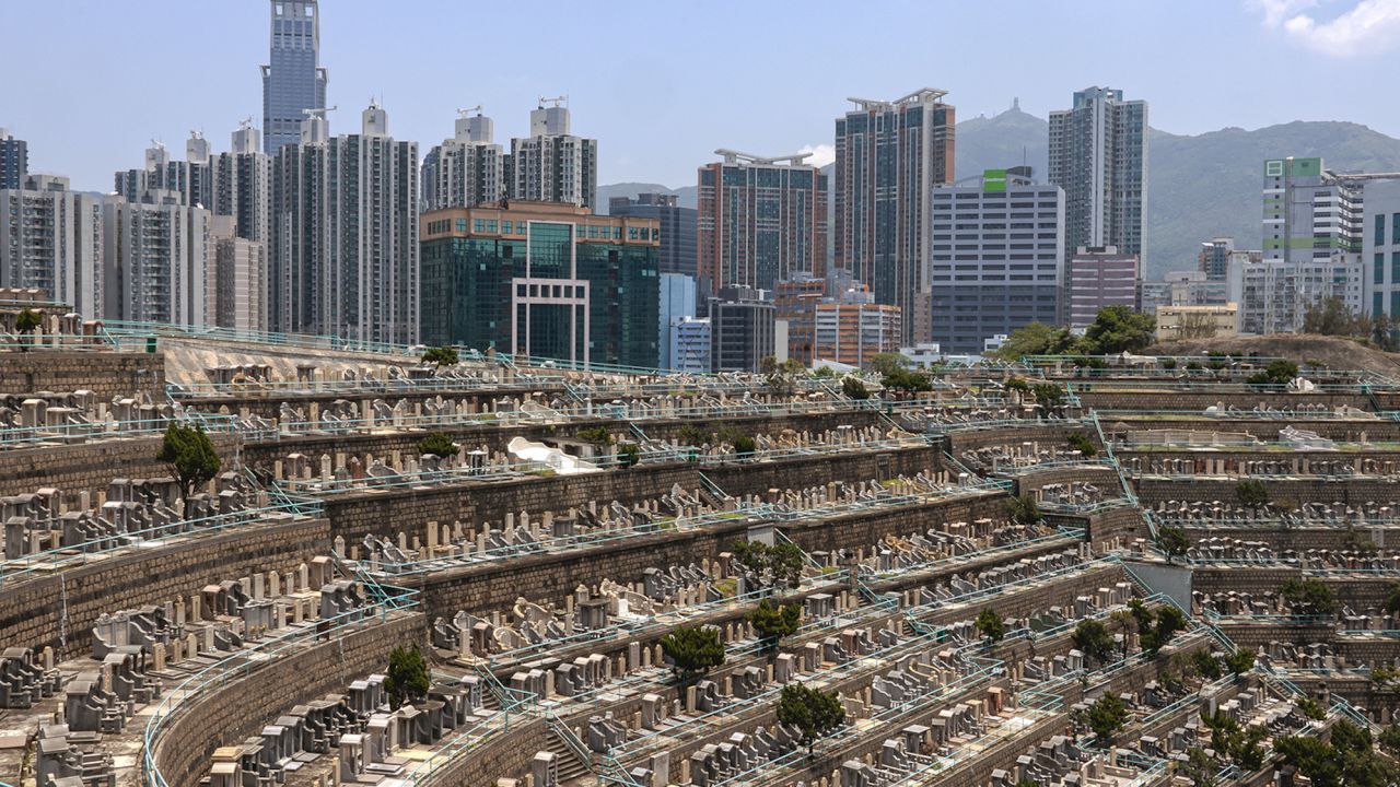 Cemeteries in Hong Kong are running out of space.