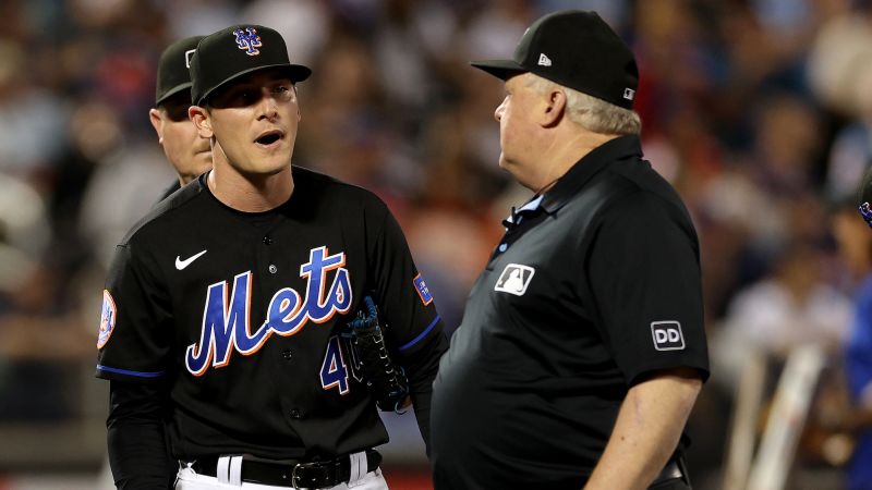 Drew Smith: New York Mets pitcher suspended for 10 games after apparent use  of sticky substance