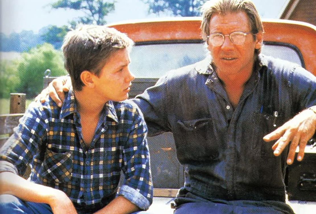 River Phoenix and Harrison Ford in "The Mosquito Coast"