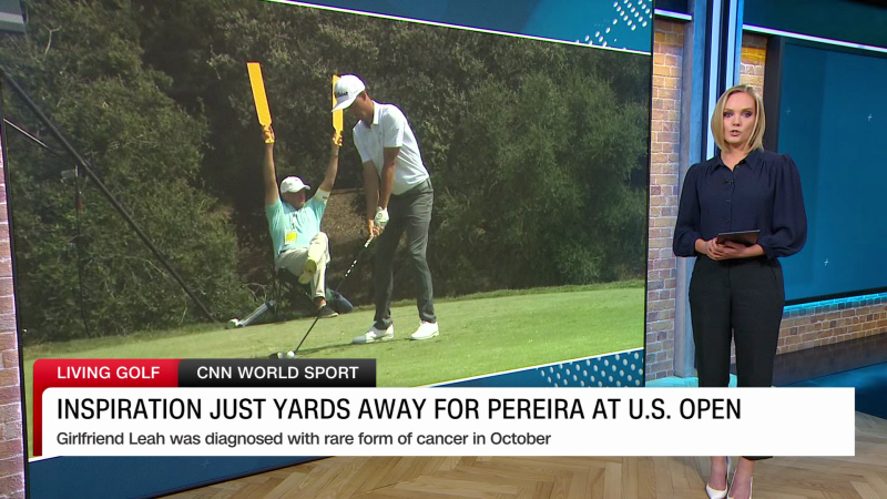 Corey Pereira returns to golf after helping girlfriend battle cancer | CNN