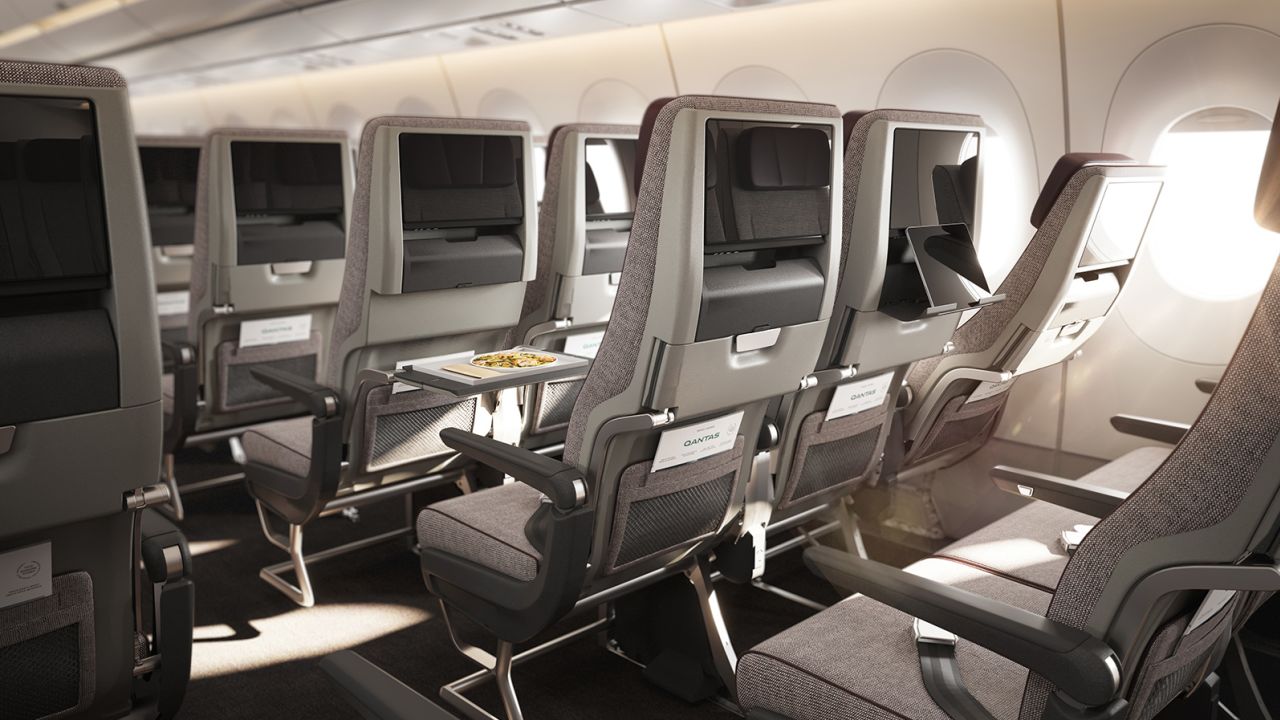 Qantas says its "Project Sunrise" ultra long-haul economy seats will have more legroom.