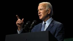 President Joe Biden speaks during the League of Conservation Voters annual capital dinner at The Anthem in Washington, DC, on June 14, 2023. 