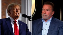 Arnold Schwarzenegger trump split