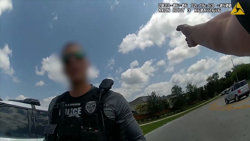Video: See cop’s reaction when another officer pulls him over for speeding | CNN