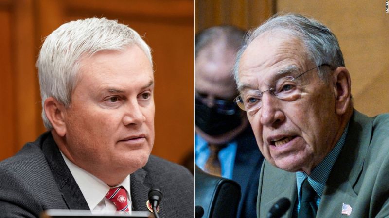 NextImg:'Maybe they don't exist': Republicans question legitimacy of alleged audio recordings of Biden bribery scheme | CNN Politics