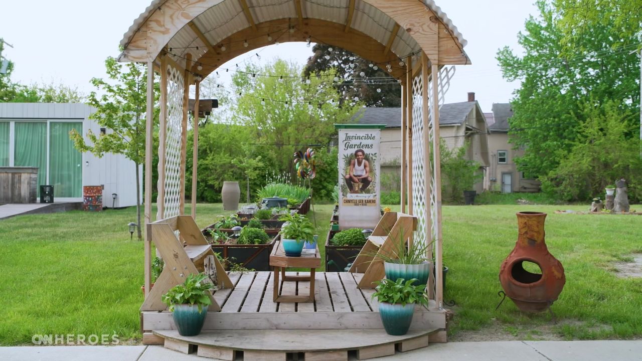 In memory of her late son Chinleyu, the Invisible Garden is one of the healing sites created by Mama Shu and her community in Avalon Village.