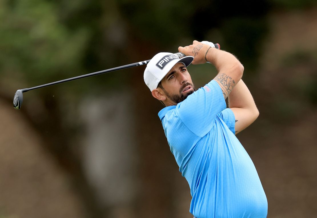 Pavon sunk the first ace of his PGA Tour career.