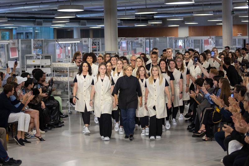 Toolbelts, cardboard bags and 'crogs:' Fendi makes a case for 